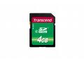 Transcend 4GB SDHC (Class 4) paměťová karta, modrá