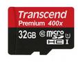 TRANSCEND MicroSDHC karta 32GB Premium, Class 10 U