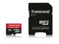 TRANSCEND MicroSDHC karta 8GB Premium, Class 10 UH