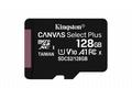 KINGSTON 128GB microSDHC CANVAS Plus Memory Card 1