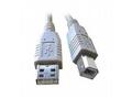 C-TECH USB A-B 3m 2.0, černý