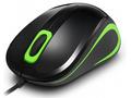 Crono CM643G - optická myš, USB, černá + zelená