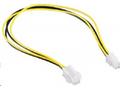 Kabel CABLEXPERT prodloužení ATX 4-pin, 30cm