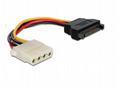 Kabel CABLEXPERT SATA M na Molex F