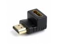 GEMBIRD Kabel CABLEXPERT red. HDMI 90°, M, F, čern