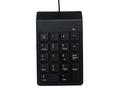 GEMBIRD numerická klávesnice KPD-U-03, USB, černá