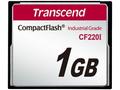 Transcend 1GB INDUSTRIAL TEMP CF220I CF CARD (SLC)