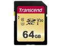 Transcend 64GB SDXC 500S (Class 10) UHS-I U3 V30 M