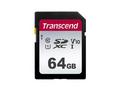 TRANSCEND SDXC karta 64GB 300S, UHS-I U3 V10 (R:10