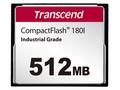 Transcend 512MB INDUSTRIAL TEMP CF180I CF CARD, (M