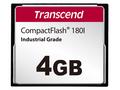 TRANSCEND CompactFlash Card CF180I, 4GB, SLC mode 