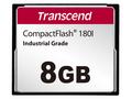 TRANSCEND CompactFlash Card CF180I, 8GB, SLC mode 