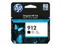 HP Ink Cartridge 912, Black, 300 stran