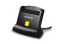 AXAGON CRE-SM2, USB-A StandReader 4-slot čtečka Sm