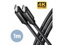 AXAGON BUCM32-CM10AB, SPEED+ kabel USB-C <-> USB-C