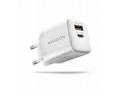 AXAGON ACU-PQ30W, Sil nabíječka do sítě 30W, 2x po