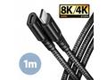 AXAGON prodlužovací kabel USB-C(M) na USB-C(F), US