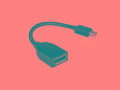 LENOVO MINI DP (M) TO FULL SIZE (F) CABLE