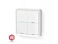 Nedis ZBWS40WT - SmartLife nástěnný vypínač | Zigb