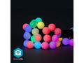 NEDIS Wi-Fi chytré dekorativní LED, RGB, 48 LED"s,