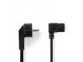 NEDIS napájecí kabel 230V, přípojný 10A, úhlový ko