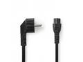 NEDIS napájecí kabel, Typ F zástrčka - IEC-320-C5,