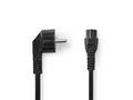 NEDIS napájecí kabel, Typ F zástrčka - IEC-320-C5,