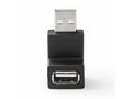 NEDIS adaptér USB 2.0, zástrčka USB-A - zásuvka US