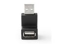 NEDIS adaptér USB 2.0, zástrčka USB-A - zásuvka US