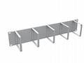 Solarix Vyvazovací panel 19" 2U RAL 7035 ocelový V