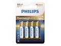 Philips baterie 4x AA (1,5V), řada Premium Alkalin