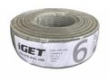 Instalační kabel iGET CAT6 UTP PVC Eca 100m, box, 