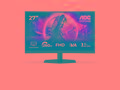 AOC LCD herní C27G42ZE 27" zakřivený VA, 1920x1080