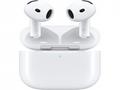 Apple AirPods 4 (2024), bezdrátová sluchátka, bílá