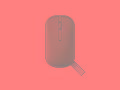 ASUS MOUSE Marshmallow MD100 Oak Milk & Green - op