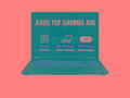 ASUS TUF Gaming A16, FA608UHI-TU126Z, R7-260, 16",