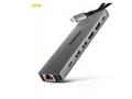 AXAGON HMC-7HX2, USB 5Gbps hub, 2x USB-A, USB-C, 2