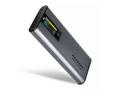 AXAGON EEM2-SD2, USB-C 10Gbps externí box s disple