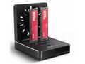 AXAGON ADSA-M2C22, USB-C 20Gbps dokovací stanice p
