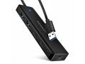 AXAGON HUE-C2A, 4× USB 5Gbps TRAVEL hub, 2× USB-A 