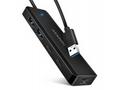 AXAGON HUE-C2A, 4× USB 5Gbps TRAVEL hub, 2× USB-A 