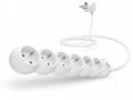 CONNECT IT prodlužovací kabel 230 V, 6 zásuvek, 5 