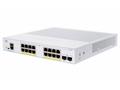 Cisco switch CBS250-16P-2G (16xGbE, 2xSFP, 16xPoE+