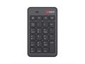 C-TECH klávesnice KBN-02W, bezdrátová, numerická, 