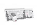 C-TECH WLKMC-05W Quallis, bezdrátový set klávesnic