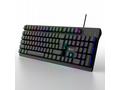 C-TECH Klávesnice Riven, Drátová USB, černá