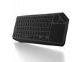 C-TECH Klávesnice WLTK-02, Bezdrátová, Touchpad, č