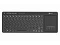 C-TECH Klávesnice WLTK-03, Bezdrátová, Touchpad, č