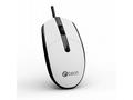 C-TECH myš WM-10, USB, 1200 DPI, bílo-černá