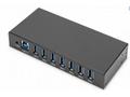 Digitus USB 3.0 HUB, 7 Port, Industrial, Metal inc